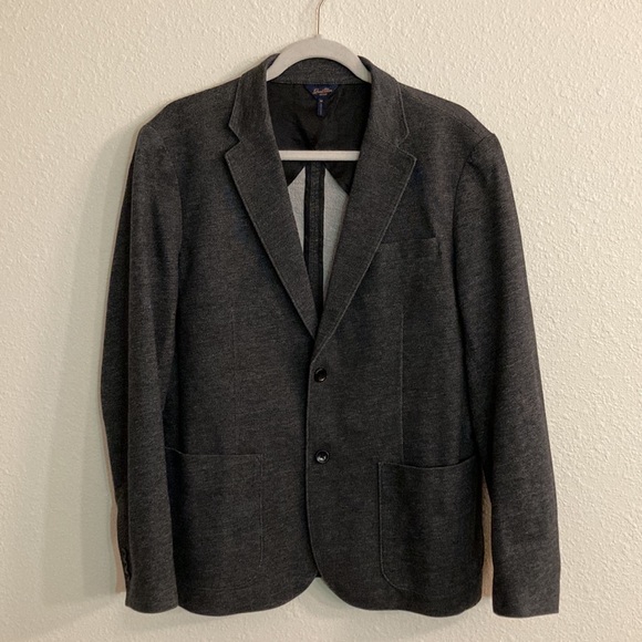 Good Man Brand 100% Cotton Herringbone Blazer - Picture 6 of 13